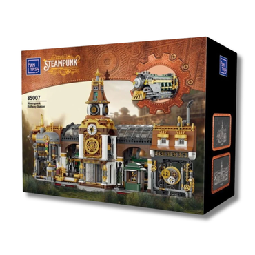 Steampunk Series Railway Station - 3,978 PCS