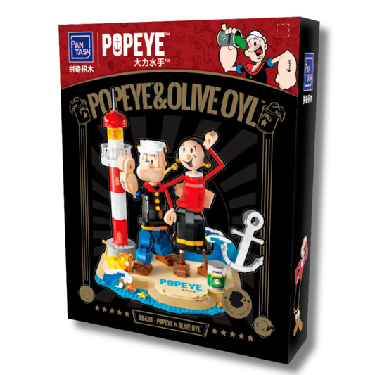 Popeye & Olive Oyl - 1,300 PCS