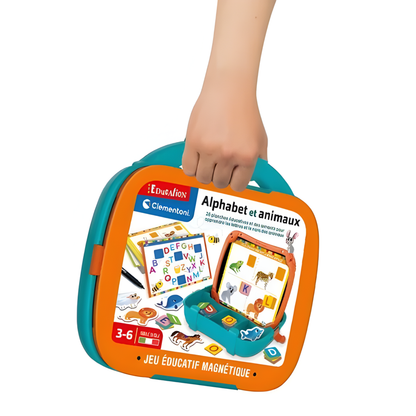 Éducation : Alphabet et Animaux (Jeu Éducatif Magnétique)