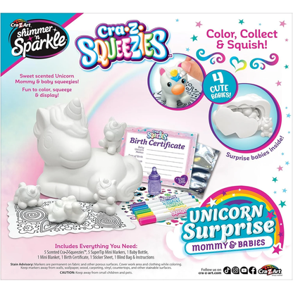 Cra-Z-Squeezes Unicorn Surprise (Mommy & Babies)