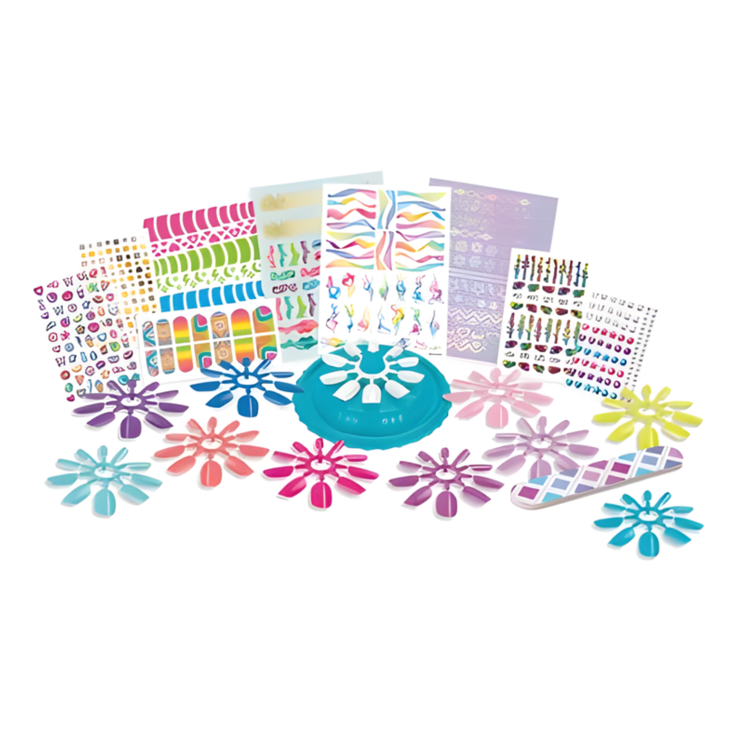 Cra-Z-Art – Shimmer ’n Sparkle Nail Expressions (Press-On Nail Art Kit)