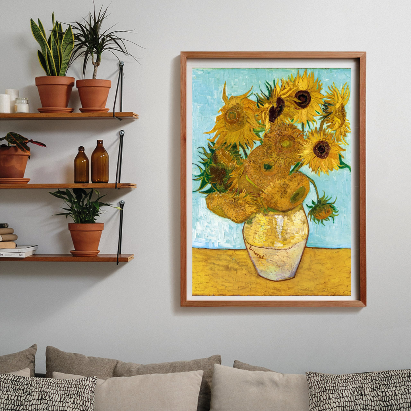 Clementoni Puzzles –  Sunflowers (Van Gogh) – 1000 Pieces