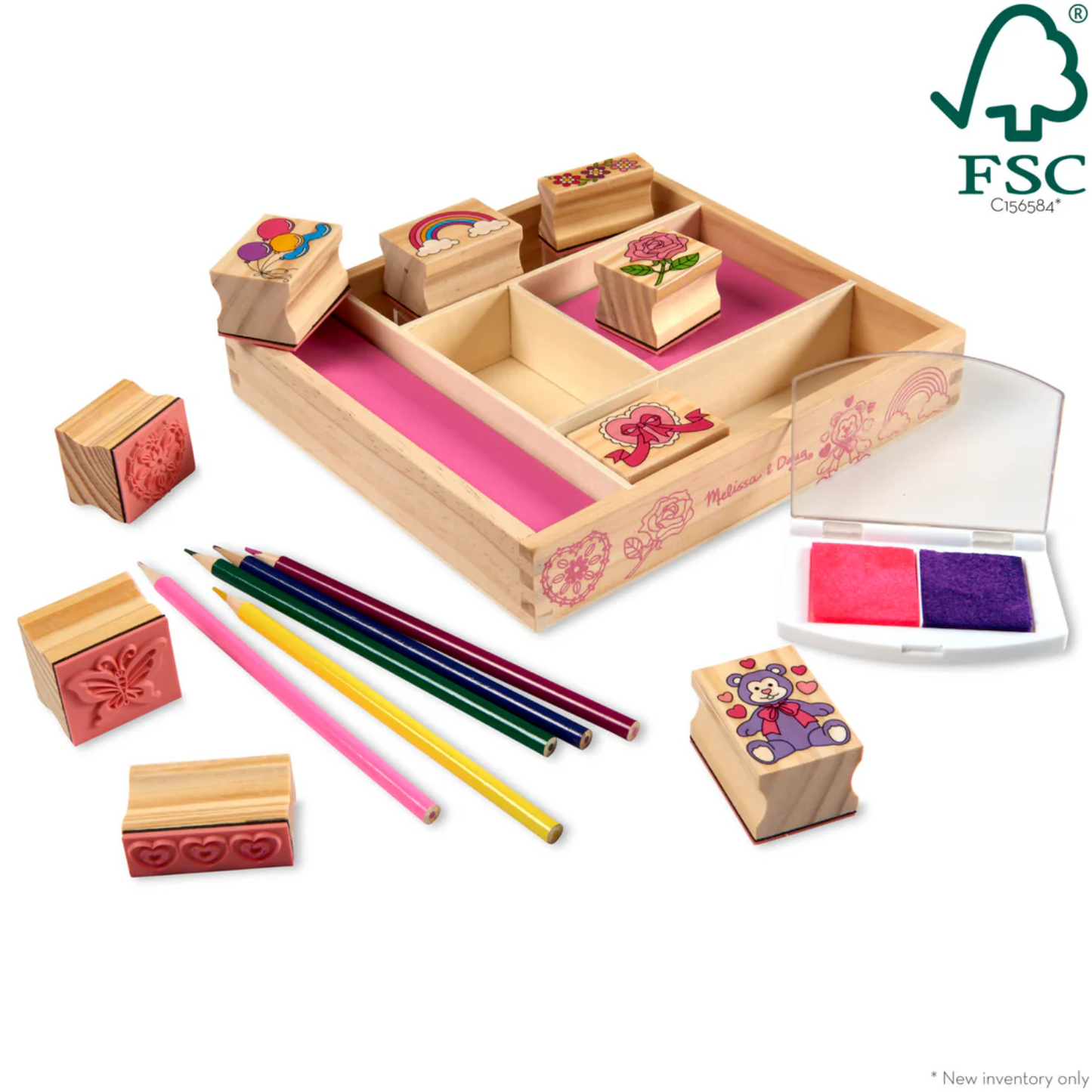 Wooden Stamp Set – Friendship