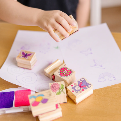 Wooden Stamp Set – Friendship