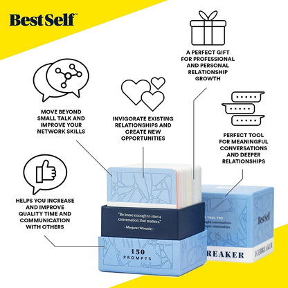Icebreaker – Starter Pack Card Game - (150 Prompts)