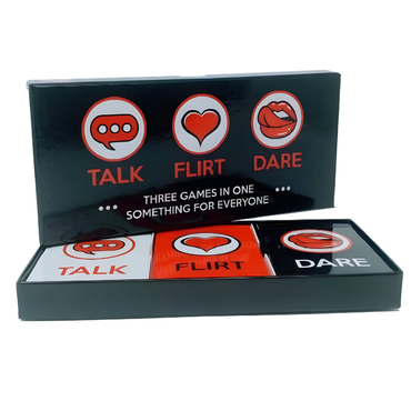 Talk · Flirt · Dare - Couples Card Games