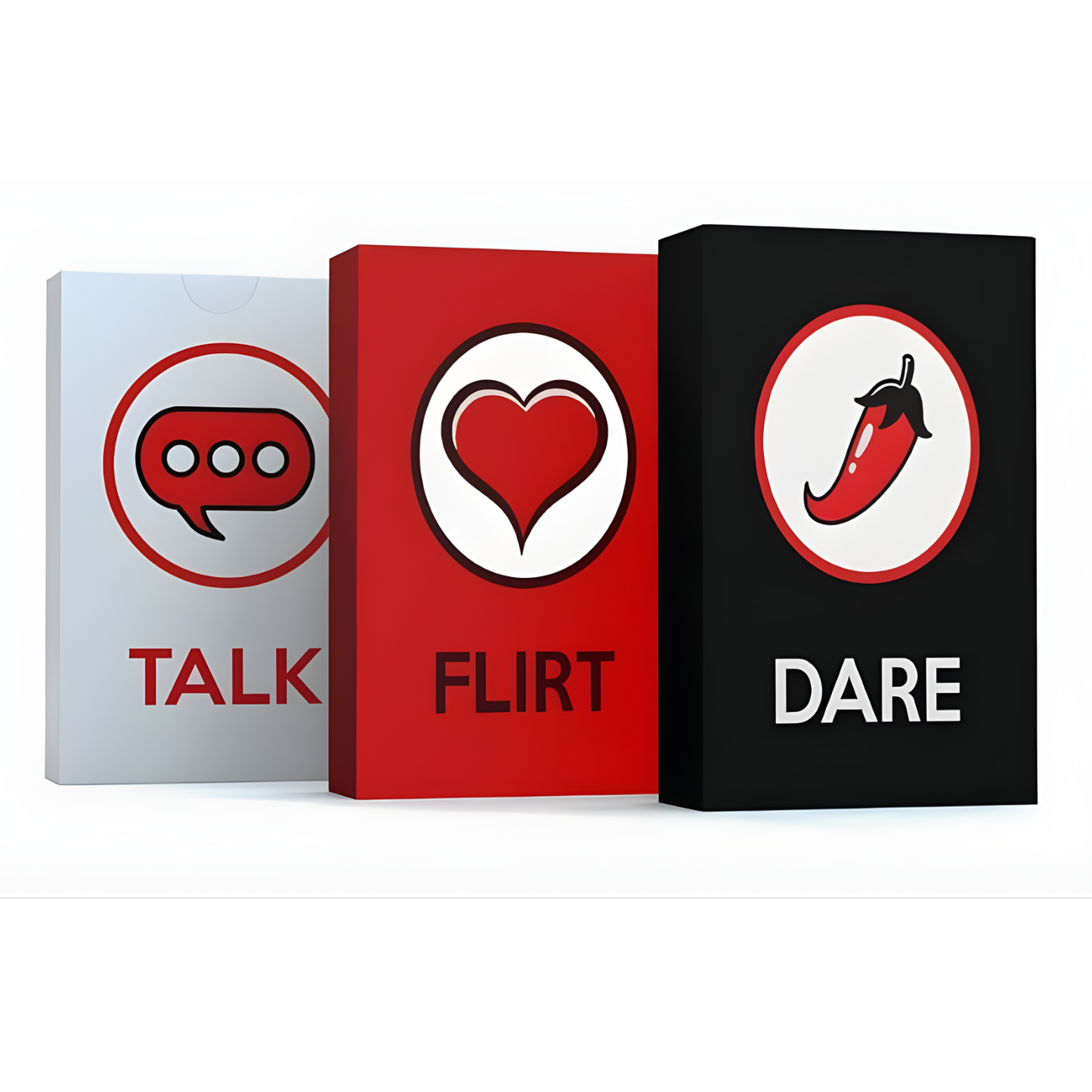 Talk · Flirt · Dare - Couples Card Games