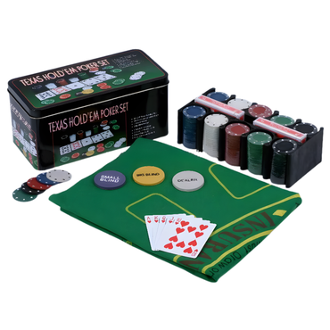 Poker Chips Set – 200 Pieces