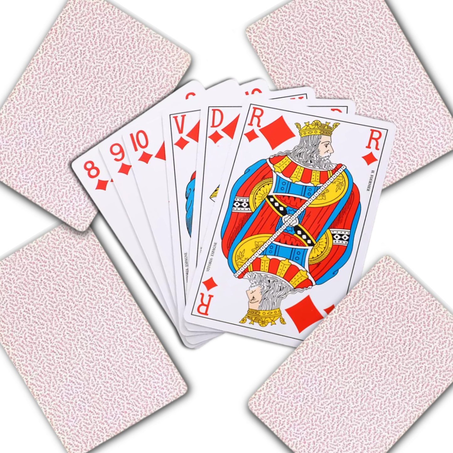 100% Original Fournier 777 - Gold-Edged Playing Cards