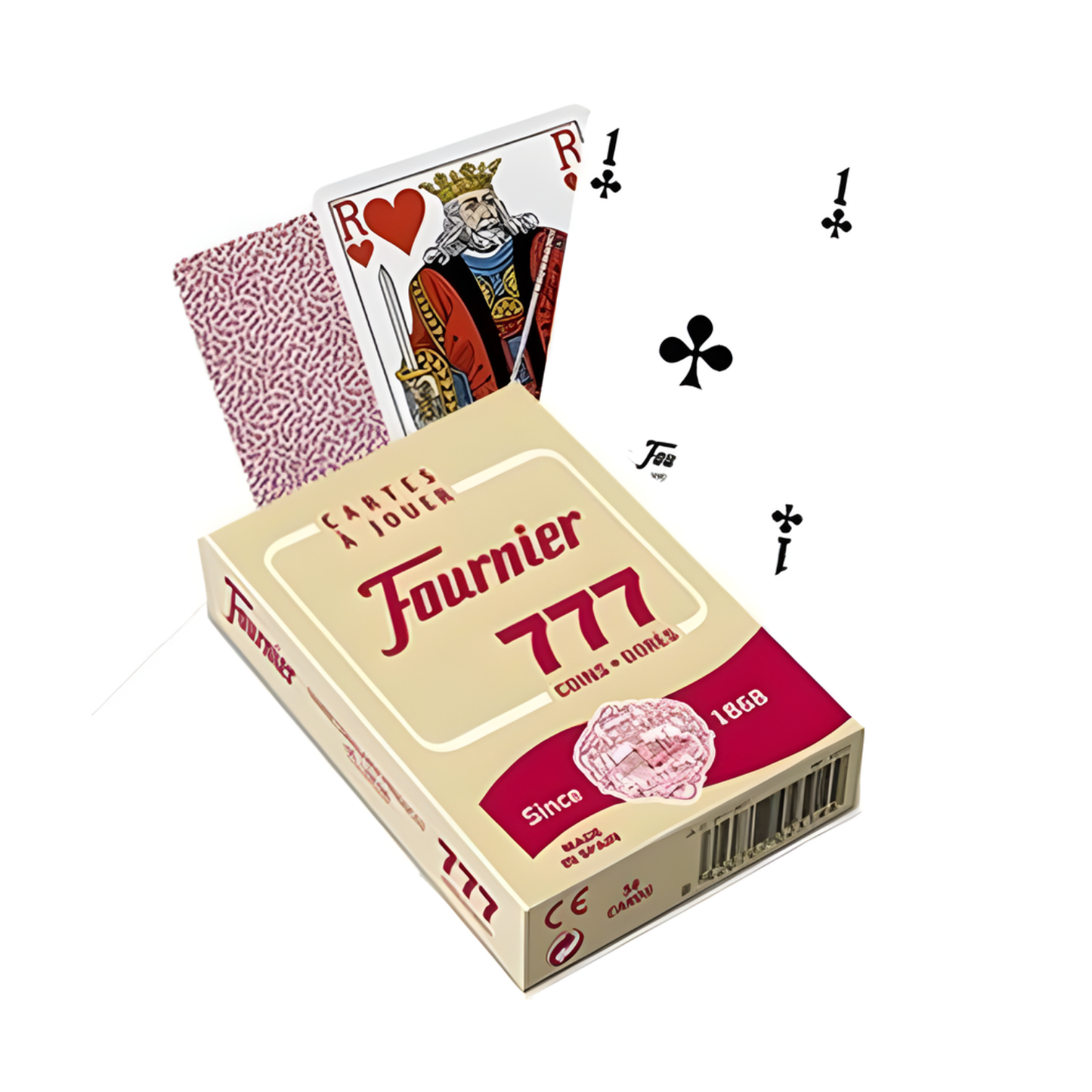 100% Original Fournier 777 - Gold-Edged Playing Cards
