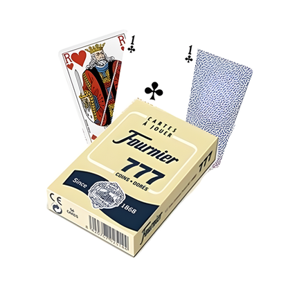 100% Original Fournier 777 - Gold-Edged Playing Cards