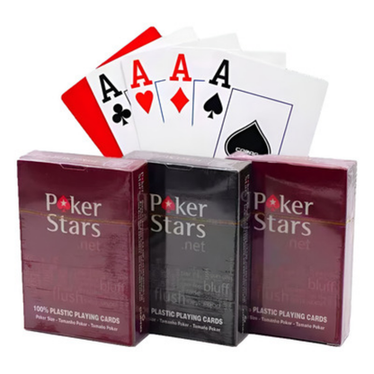 Poker Stars - 100% Poker Plastic - Playing Cards