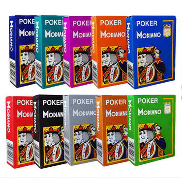 Modiano – Poker 4 Jumbo Index - Playing Cards - Classic Edition (All Colors Available)