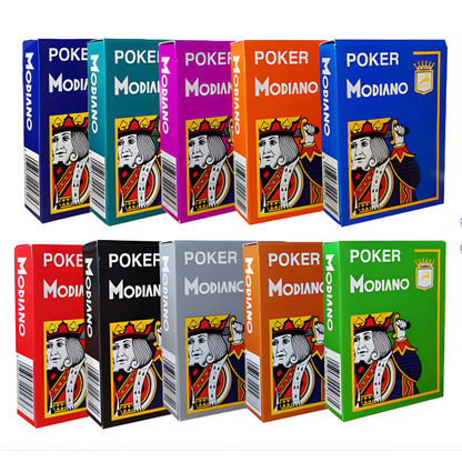 Modiano – Poker 4 Jumbo Index - Playing Cards - Classic Edition (All Colors Available)