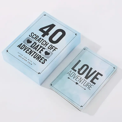 40 Date Night Adventures – Scratch Edition - Card Game