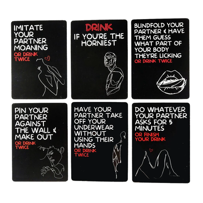Drunk Desires – Couples Drinking Card Game