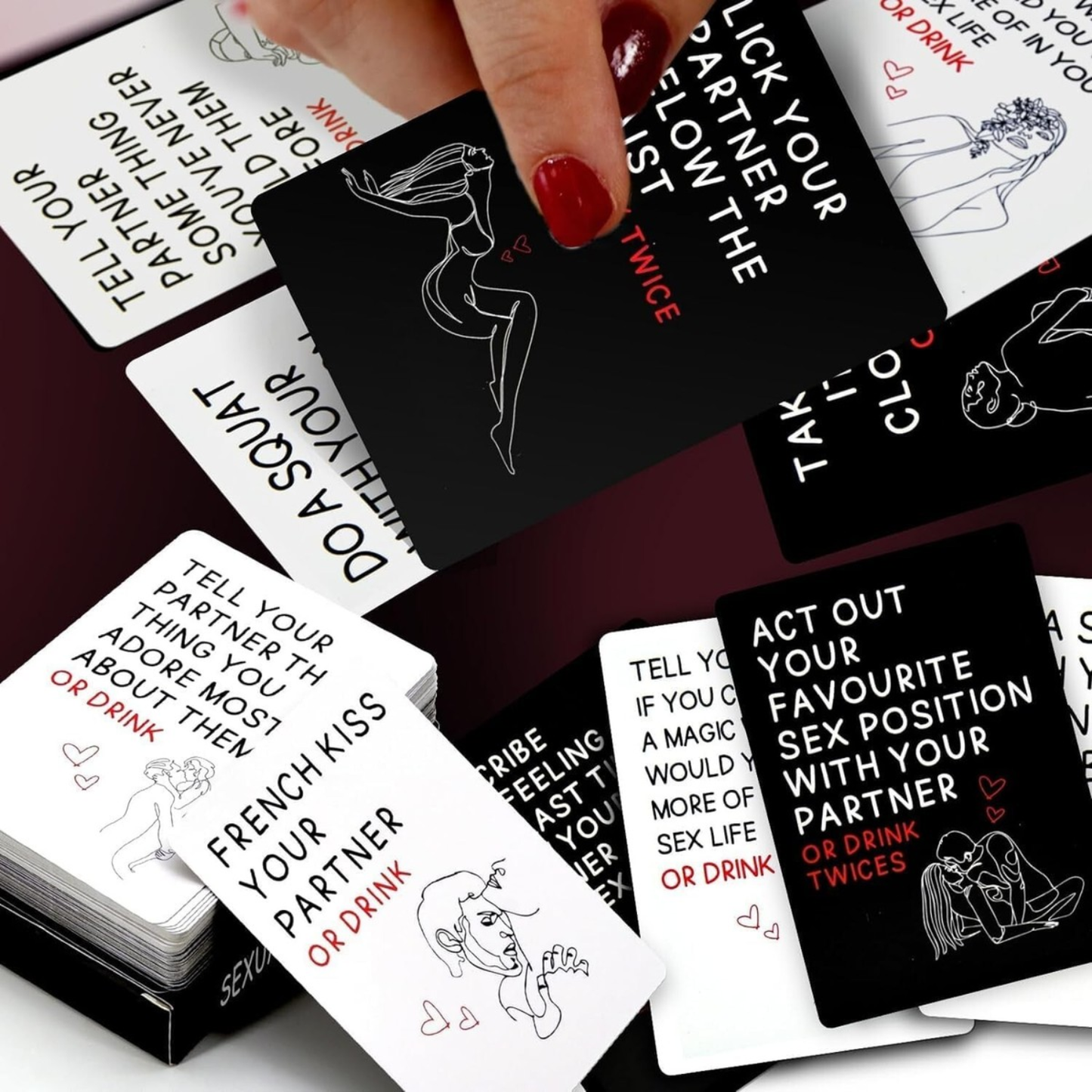 Drunk Desires – Couples Drinking Card Game