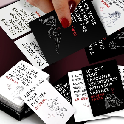 Drunk Desires – Couples Drinking Card Game