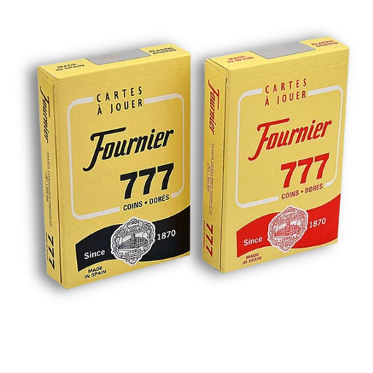 Fournier 777 : Original Gold-Edged Playing Cards