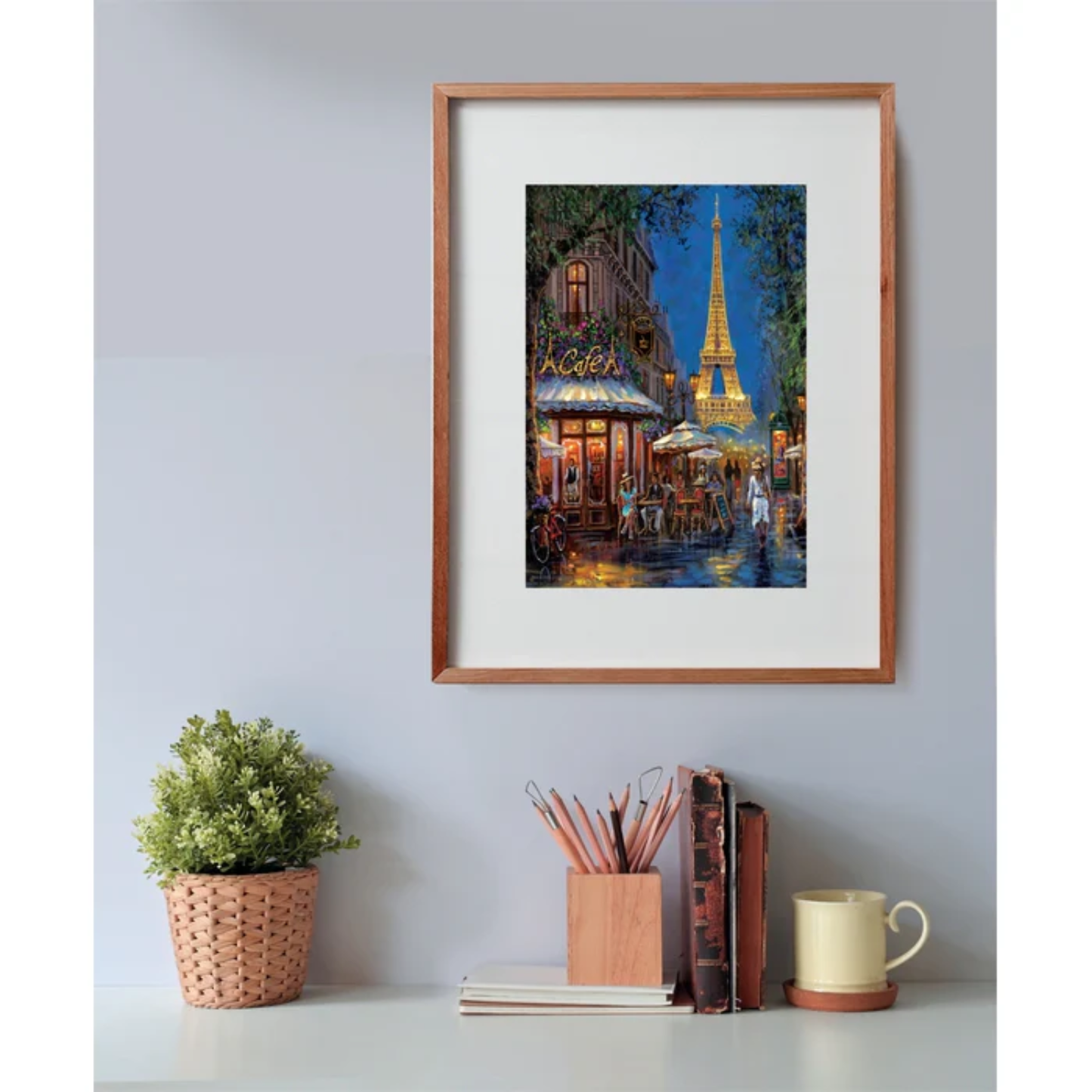 Clementoni Puzzles - Paris Café by Night – 500 Pieces