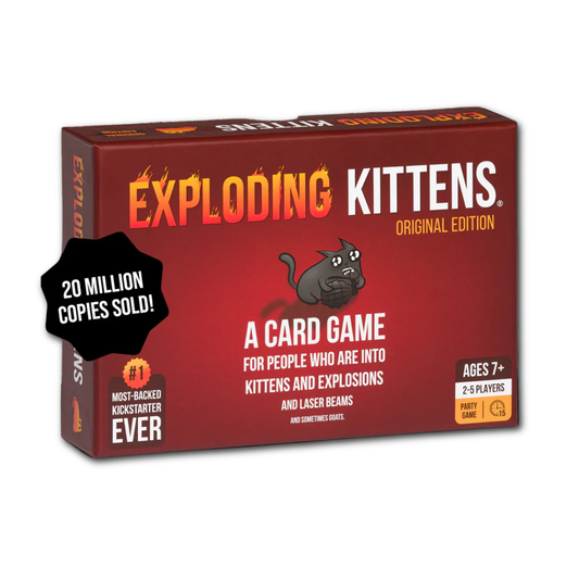 Exploding Kittens (Red Edition) The internet’s favorite party card game - Age: 7+