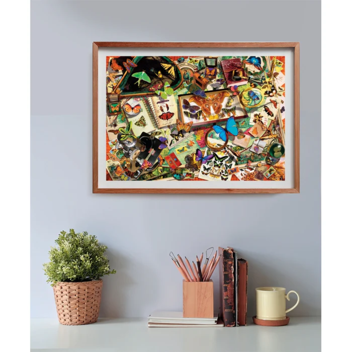 Clementoni Puzzles - Butterfly Curiosity Cabinet – 500 Pieces