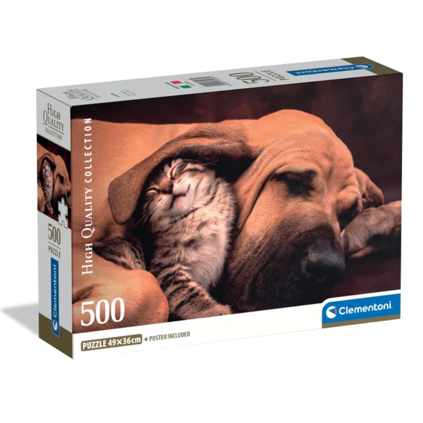 Clementoni Puzzles - Cozy Companions – 500 Pieces