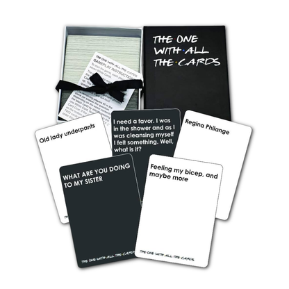 A "Friends" Card Game - The One With All The Cards - 18+ Only