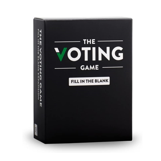 The Voting Game Expansion - Revealing Party Card Game