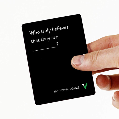 The Voting Game Expansion - Revealing Party Card Game
