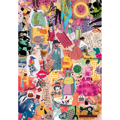 Clementoni More Is More: Fashion & Design – 1000-Piece Puzzle