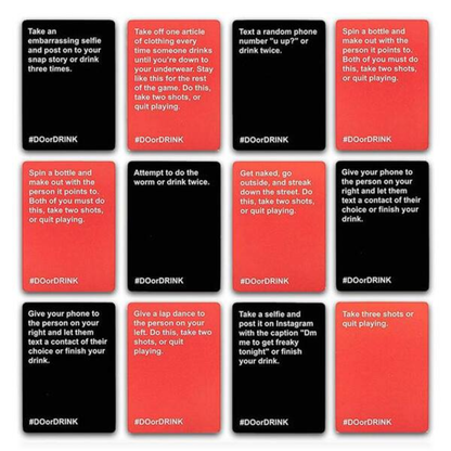 Do or Drink – The Savage Party Card Game - 18+ Only