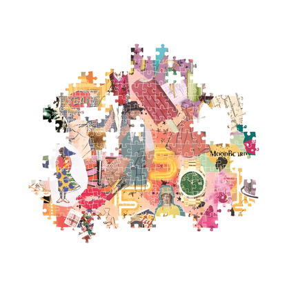 Clementoni More Is More: Fashion & Design – 1000-Piece Puzzle