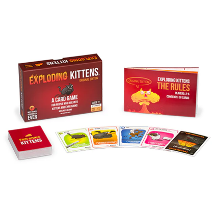 Exploding Kittens (Red Edition) The internet’s favorite party card game - Age: 7+