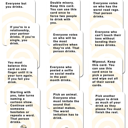 These Cards Will Get You Drunk Too - Drinking Party Card Game - 18+ Only
