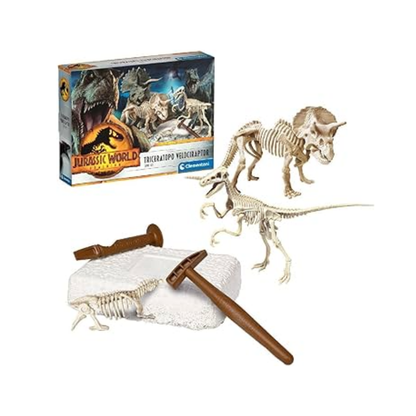 Jurassic World Triceratops & Velociraptor Dig Kit