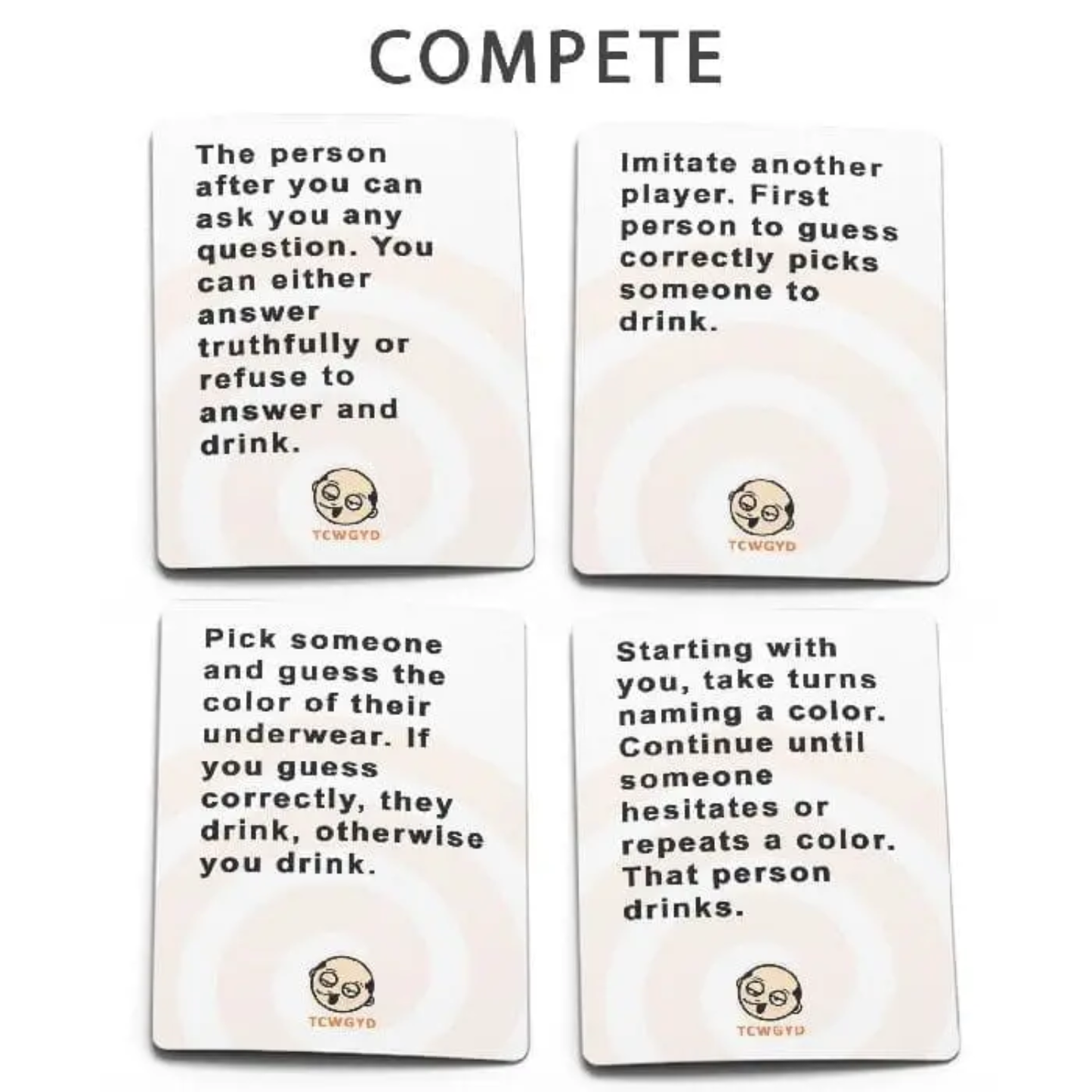 These Cards Will Get You Drunk Too - Drinking Party Card Game - 18+ Only