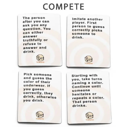 These Cards Will Get You Drunk Too - Drinking Party Card Game - 18+ Only