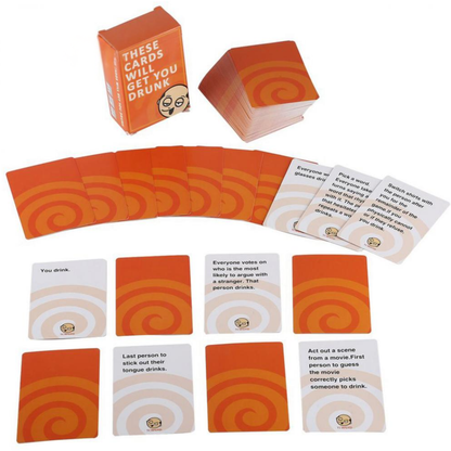These Cards Will Get You Drunk - Drinking Party Game - 18+ Only