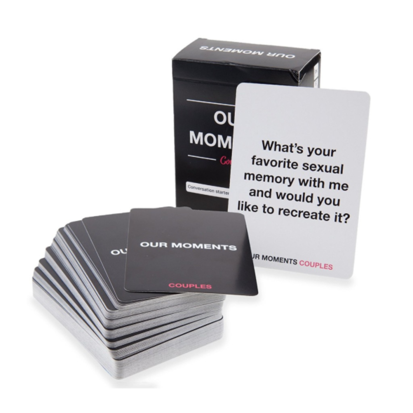 Our Moments Couples - Real Questions. Real Connection -  Couples Card Game - 16+