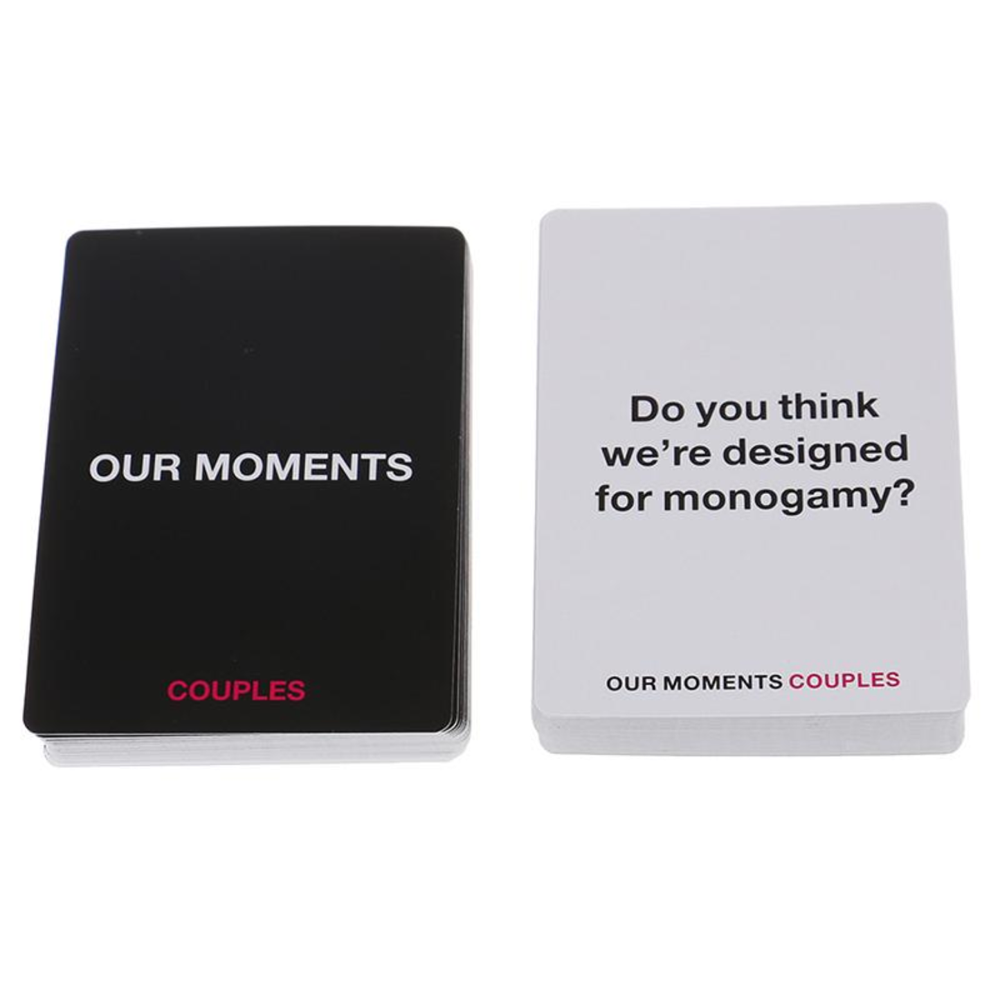 Our Moments Couples - Real Questions. Real Connection -  Couples Card Game - 16+