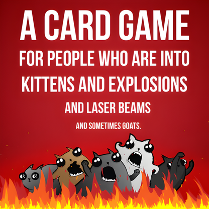 Exploding Kittens (Red Edition) The internet’s favorite party card game - Age: 7+