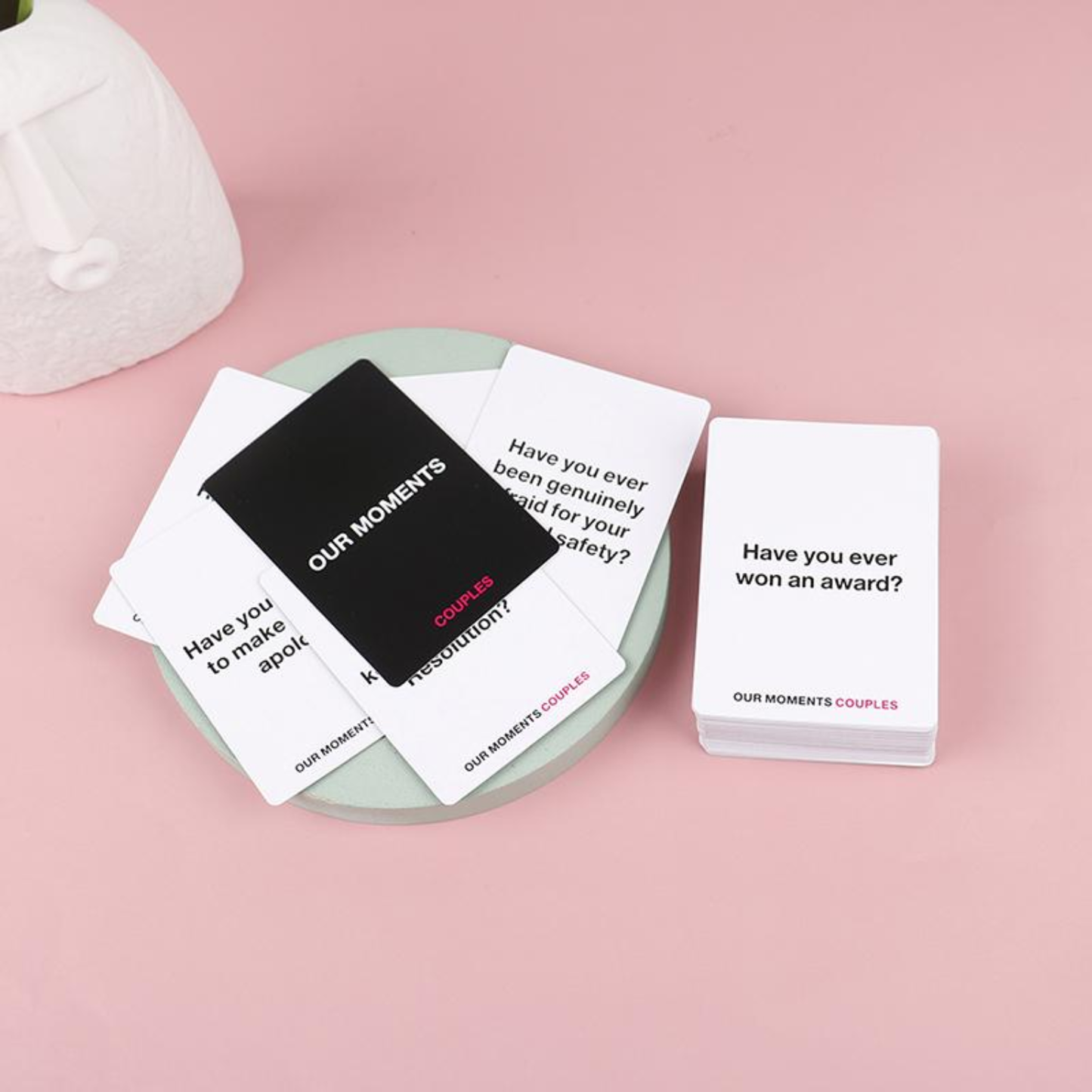 Our Moments Couples - Real Questions. Real Connection -  Couples Card Game - 16+