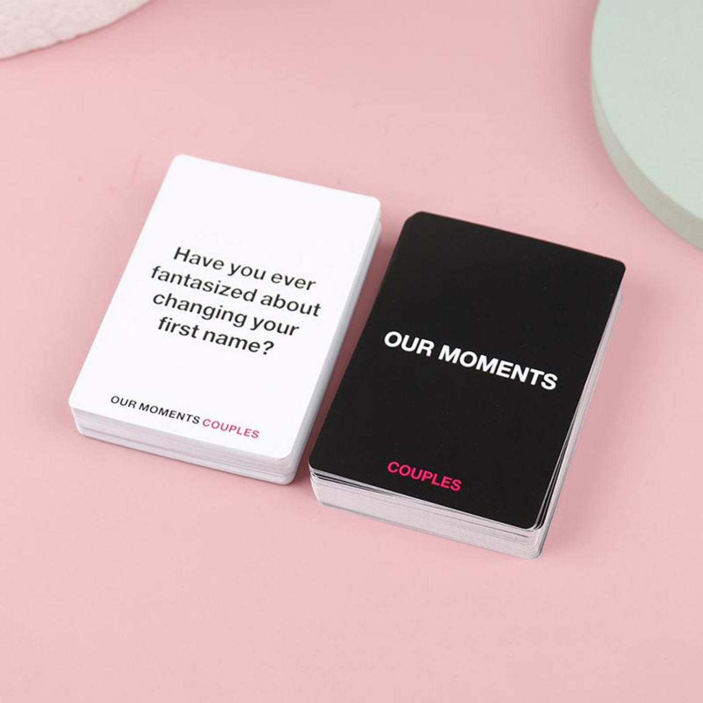 Our Moments Couples - Real Questions. Real Connection -  Couples Card Game - 16+
