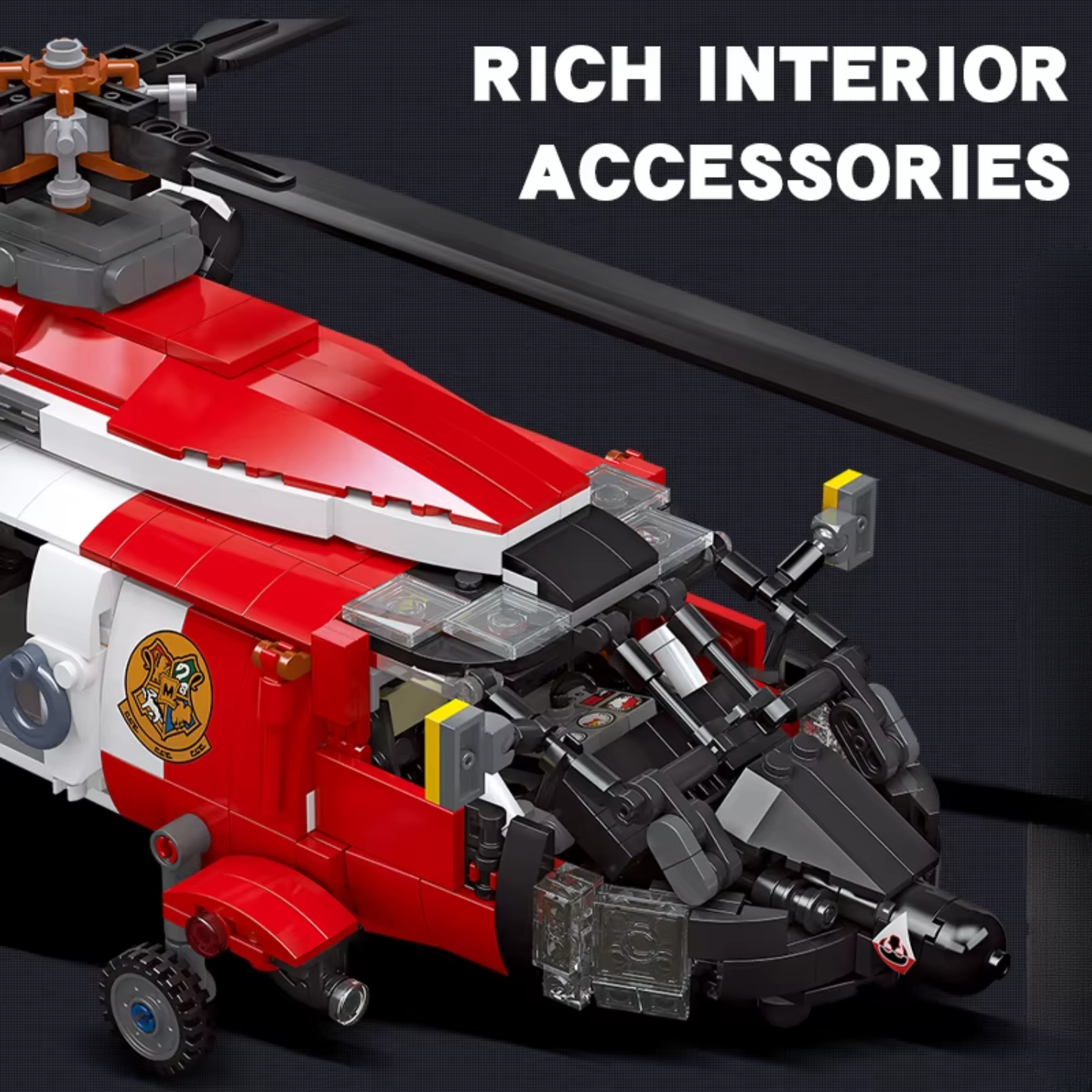 MH-60T Helicopter – 1408PCS