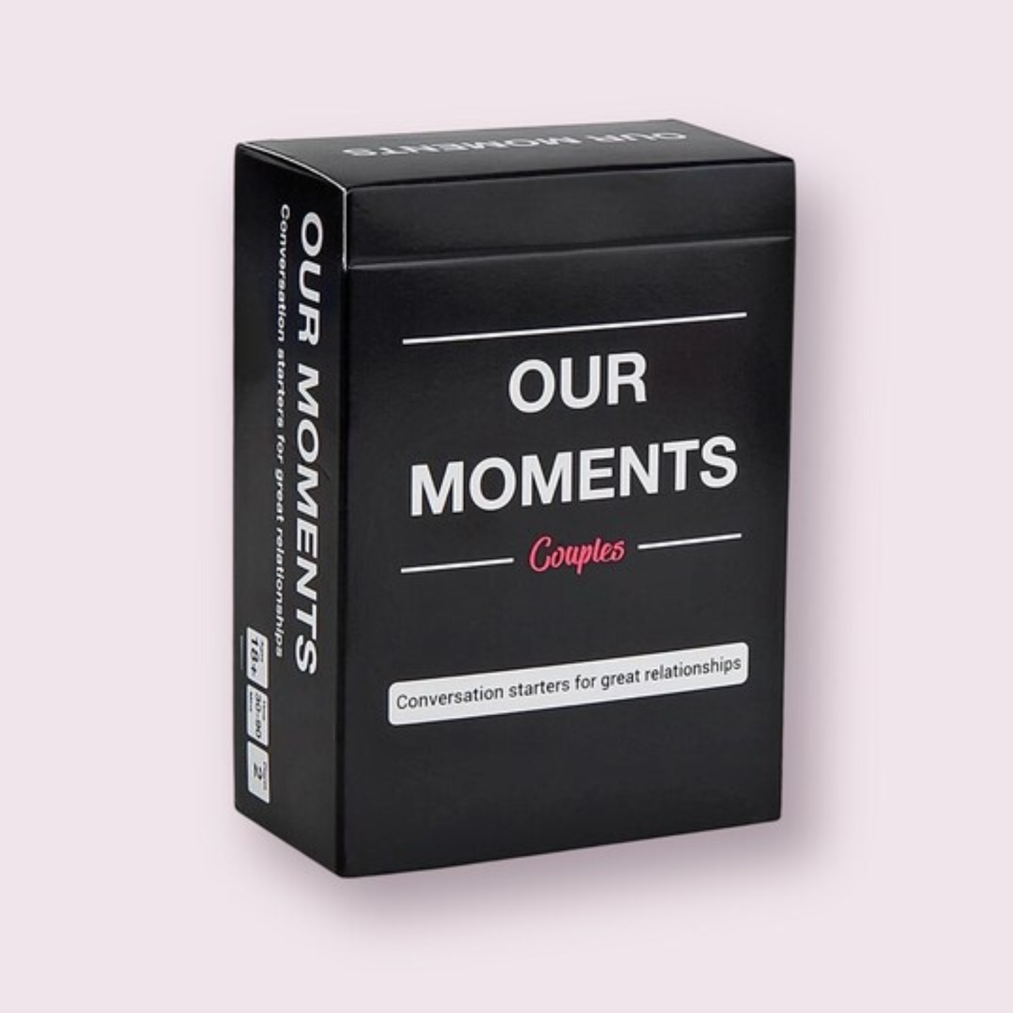 Our Moments Couples - Real Questions. Real Connection -  Couples Card Game - 16+
