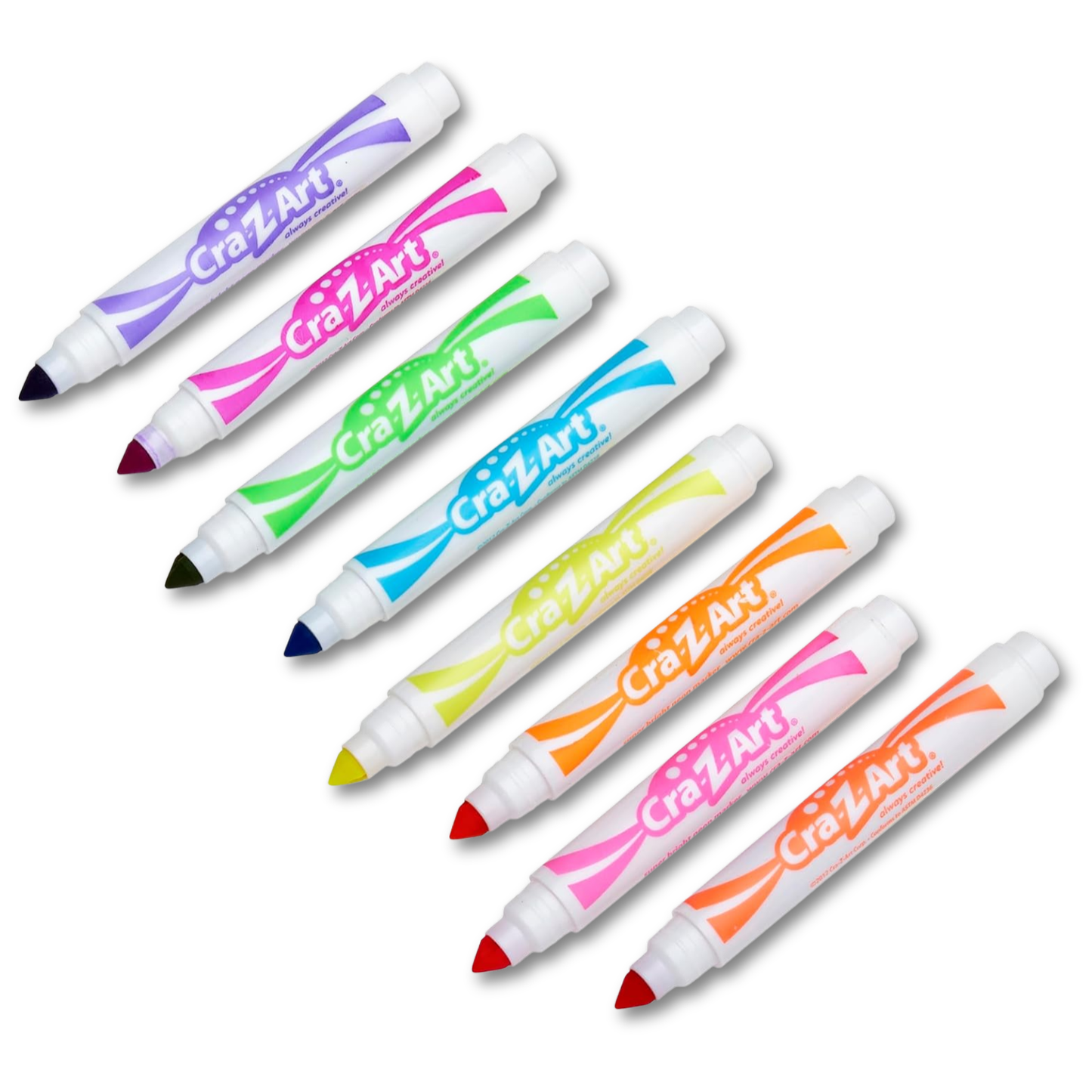 8 Neon Markers – Super Bright Colors