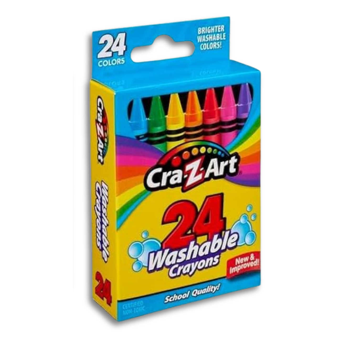 24 Washable Crayons