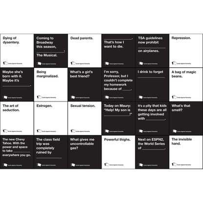 Cards Against Humanity - A Party Cart Game For Horrible People - 17+