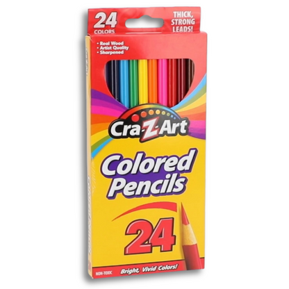 24 Colored Pencils